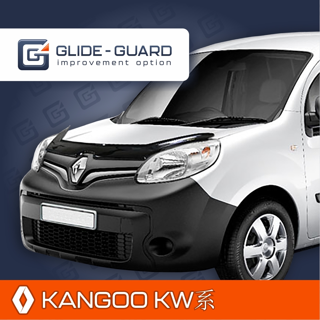 RENAULT KANGOO ルノーカングー　KW系　バグガード/フードプロテクター/ディフレクター curve_画像1