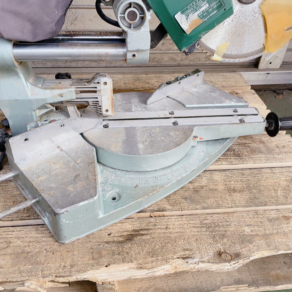 ☆動作品☆発送可☆引取歓迎☆HITACHI 日立工機 255mm卓上 ☆動作品☆発送可☆引取歓迎☆HITACHI 日立工機 255mm卓上