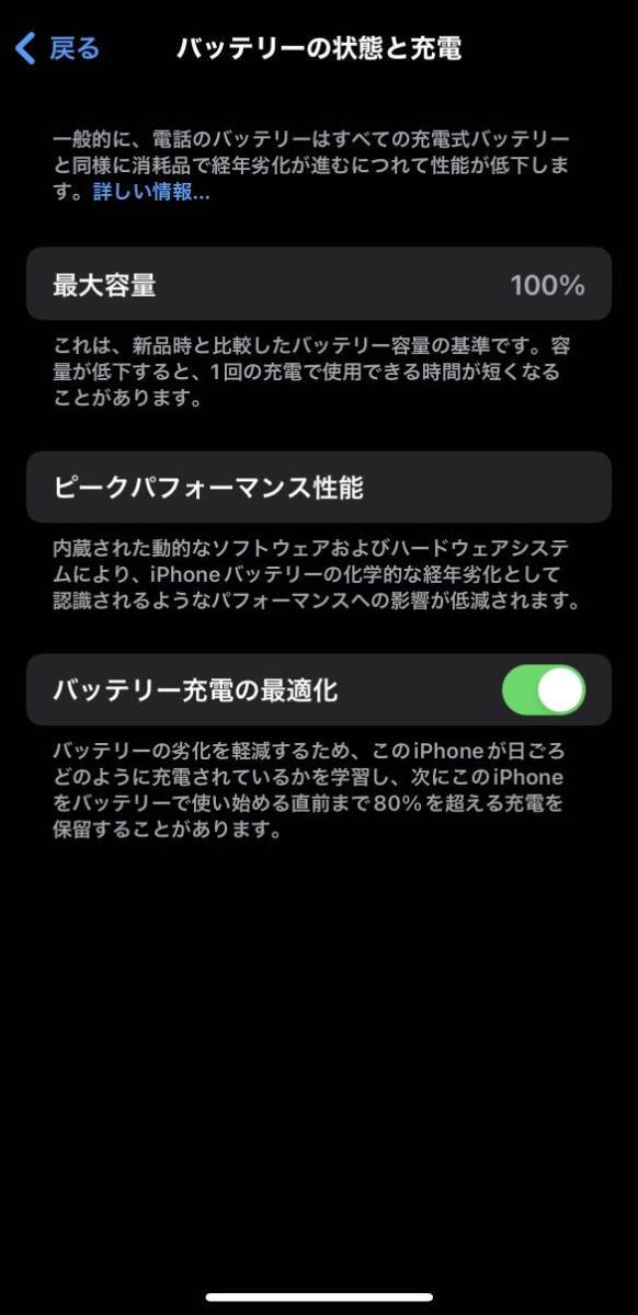 美品☆iPhone13ブルー★128GB★100%eSIM対応SIMフリー_画像7