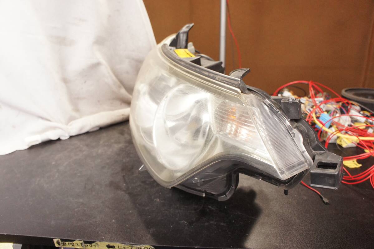 点灯OK 運転席側 ヘッドライト HID バラスト付 ACR50W ACR55W GSR50W GSR55W 前期 エスティマ 右 R 28-192 85967-20010 トヨタ 純正 @5988s_画像4