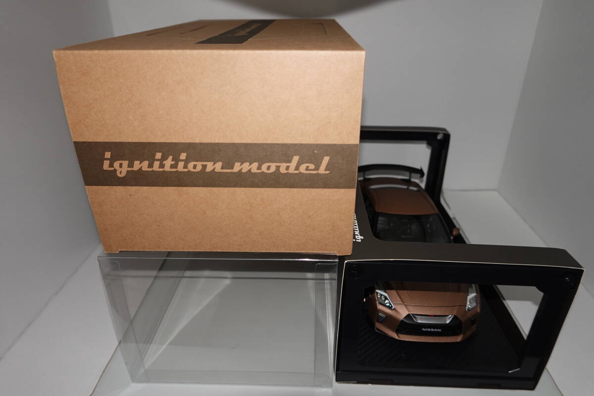 ☆安価ignition model ☆1/18ニッサンプレミアムエディションNISSAN GT-R (R35) Premium Edition マットブラウンMatte Brown・240514_画像6