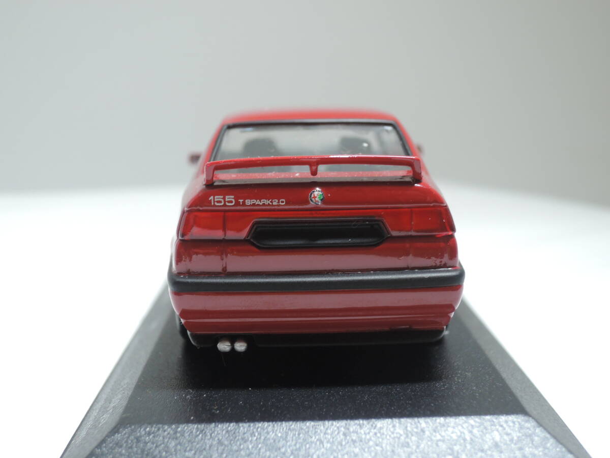 ☆1円始・1008台限定・面白部品倉庫☆PMA 1/43アルファAlfa Romeo155 Twin Spark Red・240501の画像7