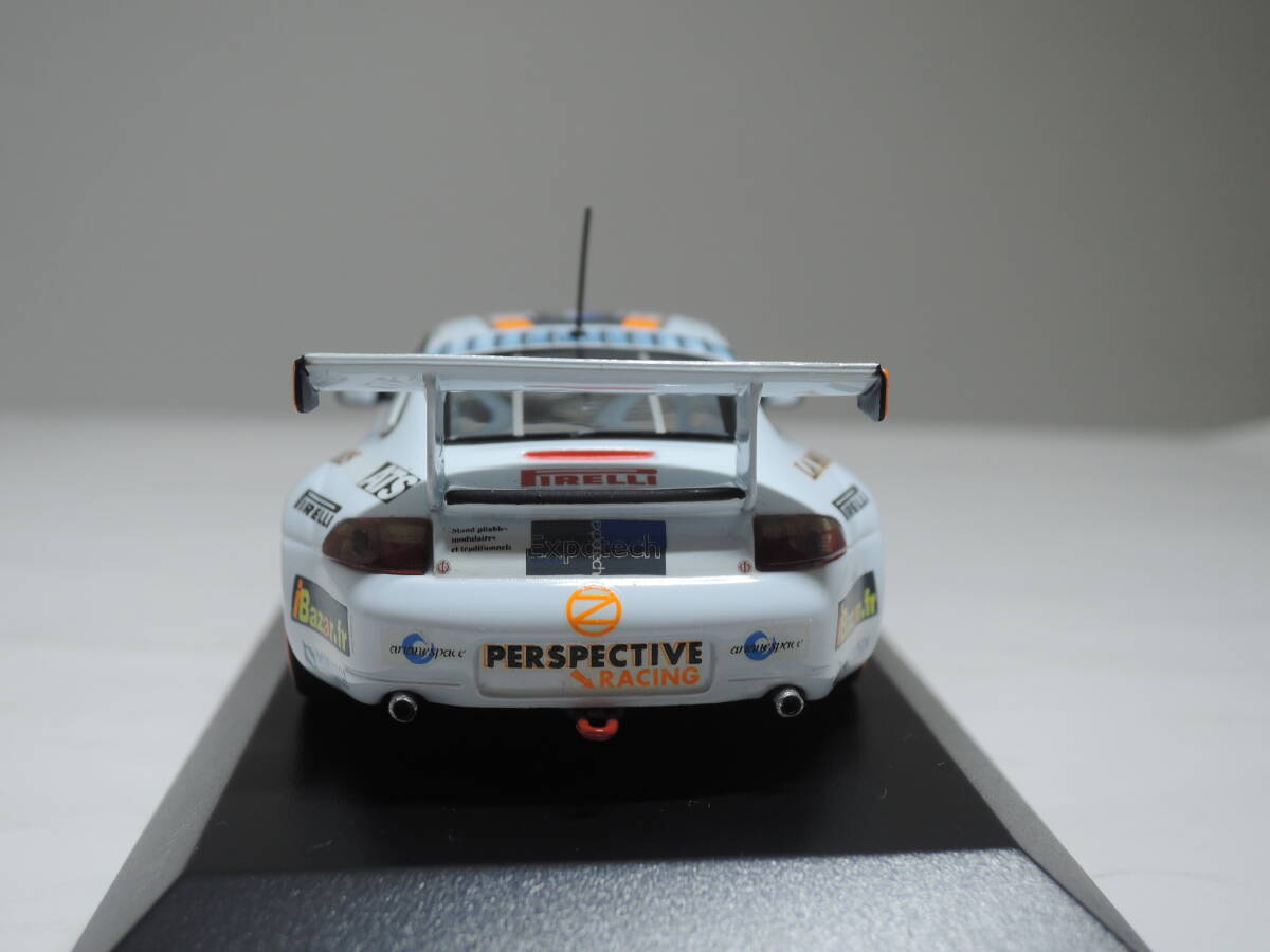 ☆1円始・絶版レアHERMES☆PMA 1/43ポルシェ Porsche 911 GT3R #79 LeMans 2000 Perspective Racing・240501の画像7