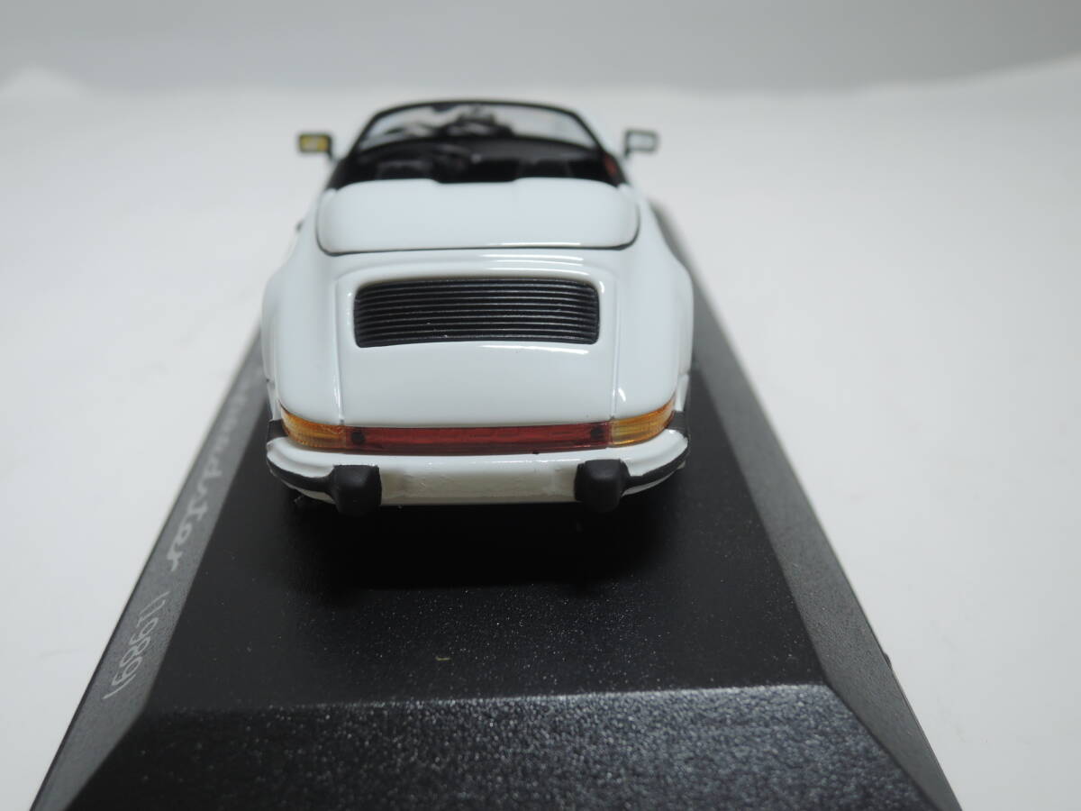 ☆1円始・Porsche Dealer Version☆特注PMA 1/43ポルシェ Porsche 911 Carrera Speedster 1989 White・240501_画像7