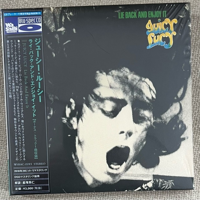 新品【紙ジャケ国内Blu-specCD】JUICY LUCY ジューシー・ルーシー ライ・バック・アンド・エンジョイ・イット WSBAC0085