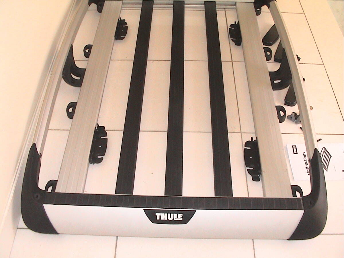 【希少】THULE スーリー★ルーフラック トレイル th823★カギ付/USEDの画像2