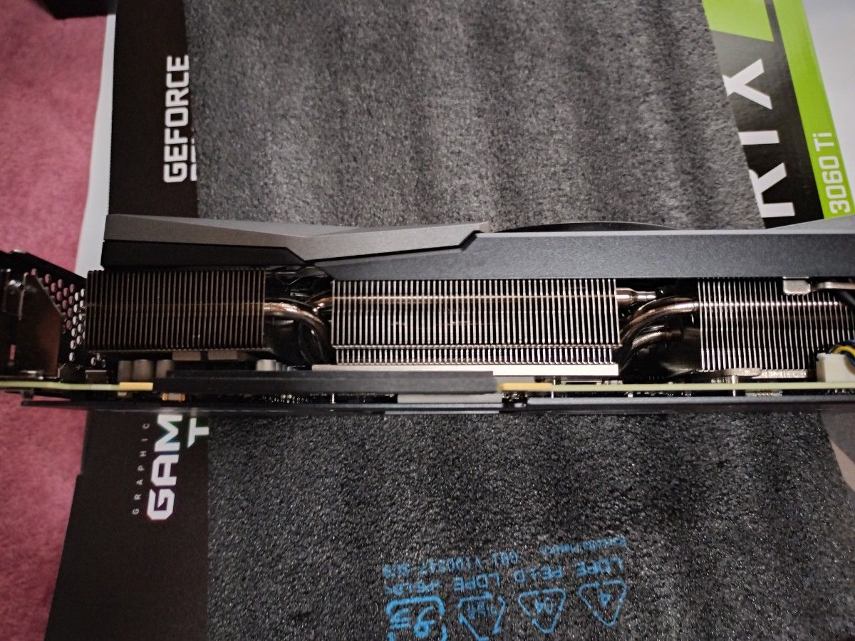MSI GeForce RTX 3060 Ti GAMING X TRIO 8GD6X　【美品】