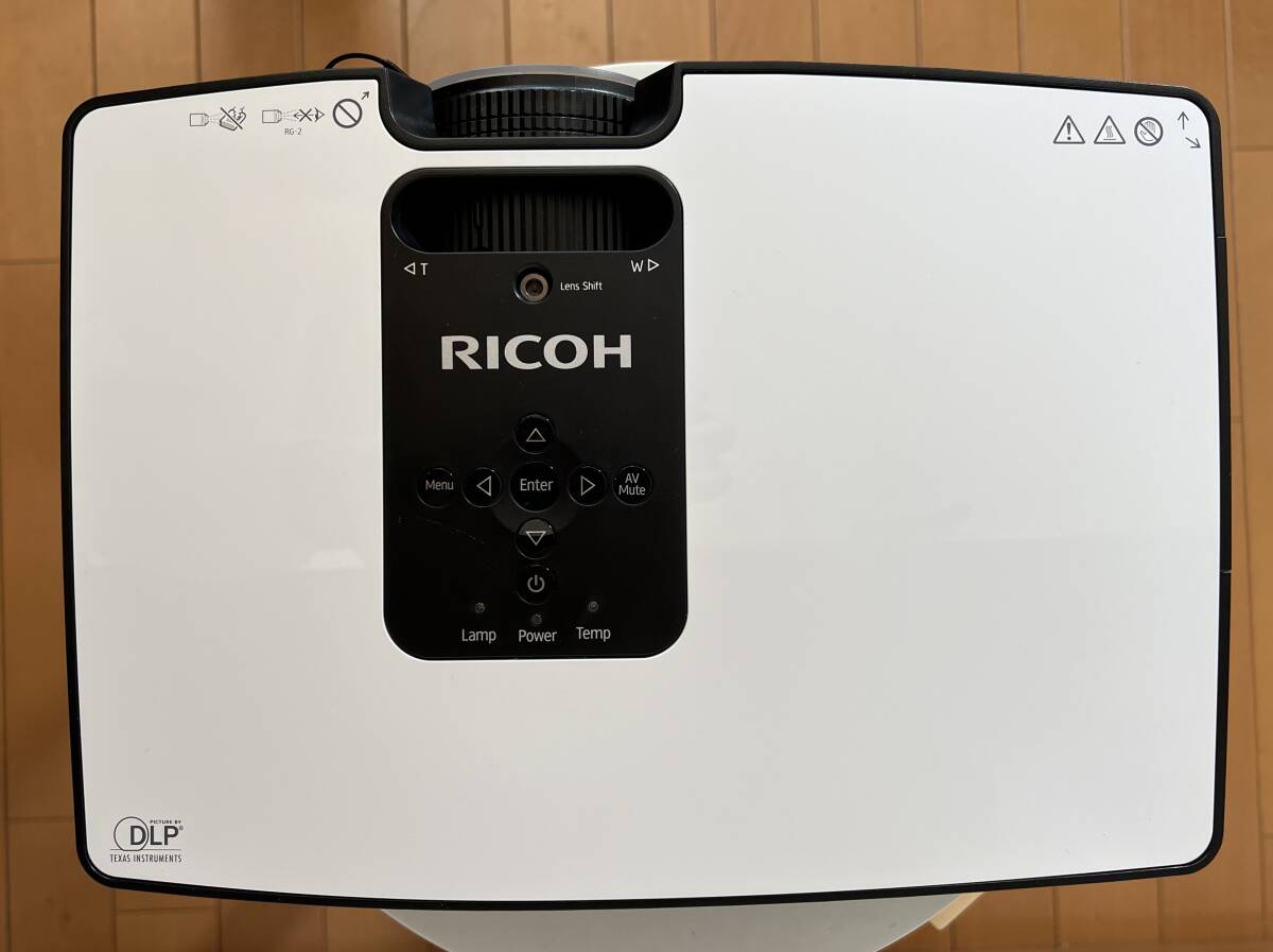 [ free shipping ]RICOH projector PJ WX5461 period of use 645:20 used operation goods A543