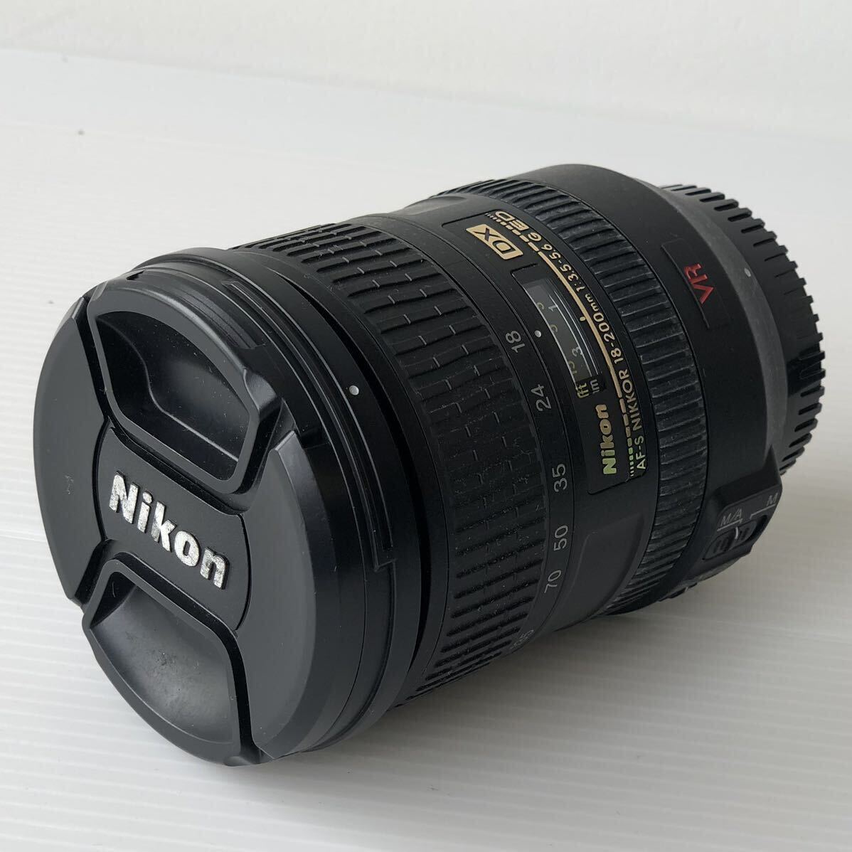 【ジャンク・カビあり】Nikon DX AF-S NIKKOR 18-200mm 1:3.5-5.6 G ED【付属品あり】HB-35　ニコン　一眼レフ　レンズ_画像2