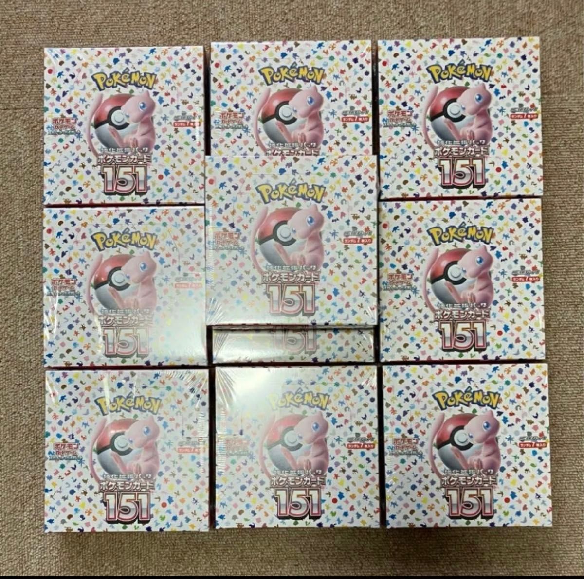 ポケモンカード 151  10BOX  シュリンク付き