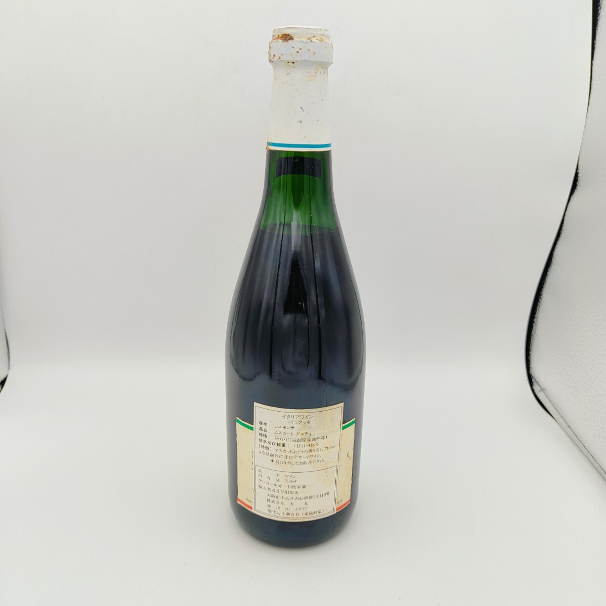 ★未開栓★ MOSCATO D’ASTI ワイン ムスカート ダスティ PARACUCCH パラクッキ イタリアワイン 750ml D・O・C ピエモンテ 古酒 SC_画像3