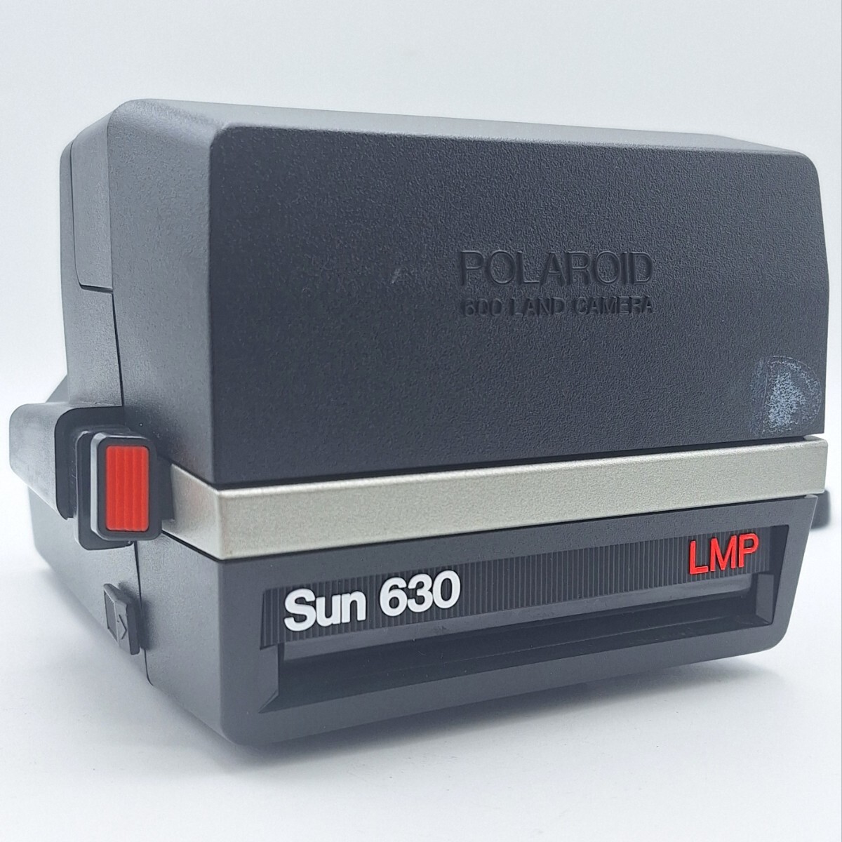 POLAROID ポラロイド 600 LAND CAMERA ランドカメラ Sun630 LMP ポラロイドカメラ フィルム カメラ ブラック アンティーク レトロ WKの画像4