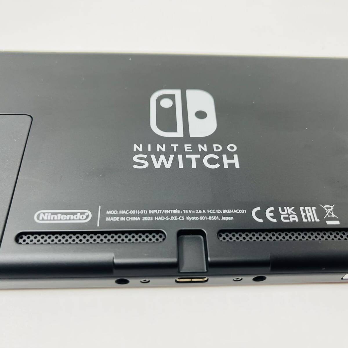 Nintendo Switch ニンテンドースイッチ バッテリー強化版　任天堂 動作確認済み 本体　2023年製　　【動作品】_画像9