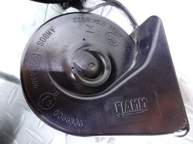 A/DM5#FIAT 500 ABA-31209 ( Fiat подбородок ke чейнджер to2013y)# оригинальный звуковой сигнал (FIAMM производства Claxon высокий low cut Harness есть 