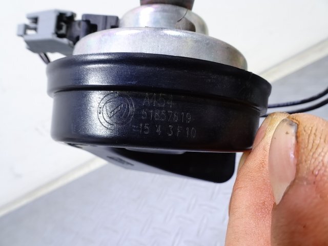 A/DM5#FIAT 500 ABA-31209 ( Fiat подбородок ke чейнджер to2013y)# оригинальный звуковой сигнал (FIAMM производства Claxon высокий low cut Harness есть 