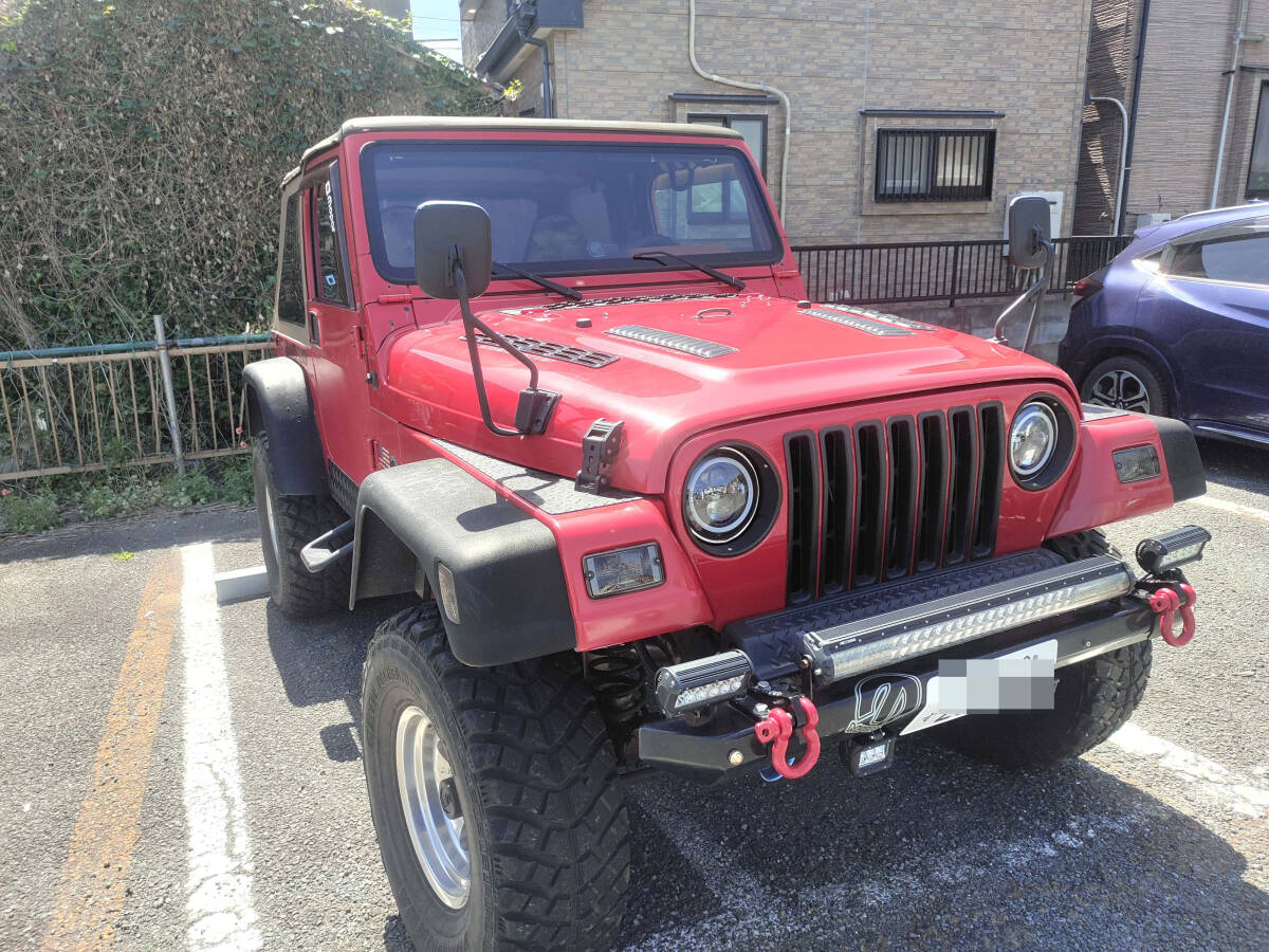 個人消費税無し★1997年 Jeep Wrangler TJラングラー 左ハンドル AT　現1ナンバー貨物登録_下記の写真沢山ございます