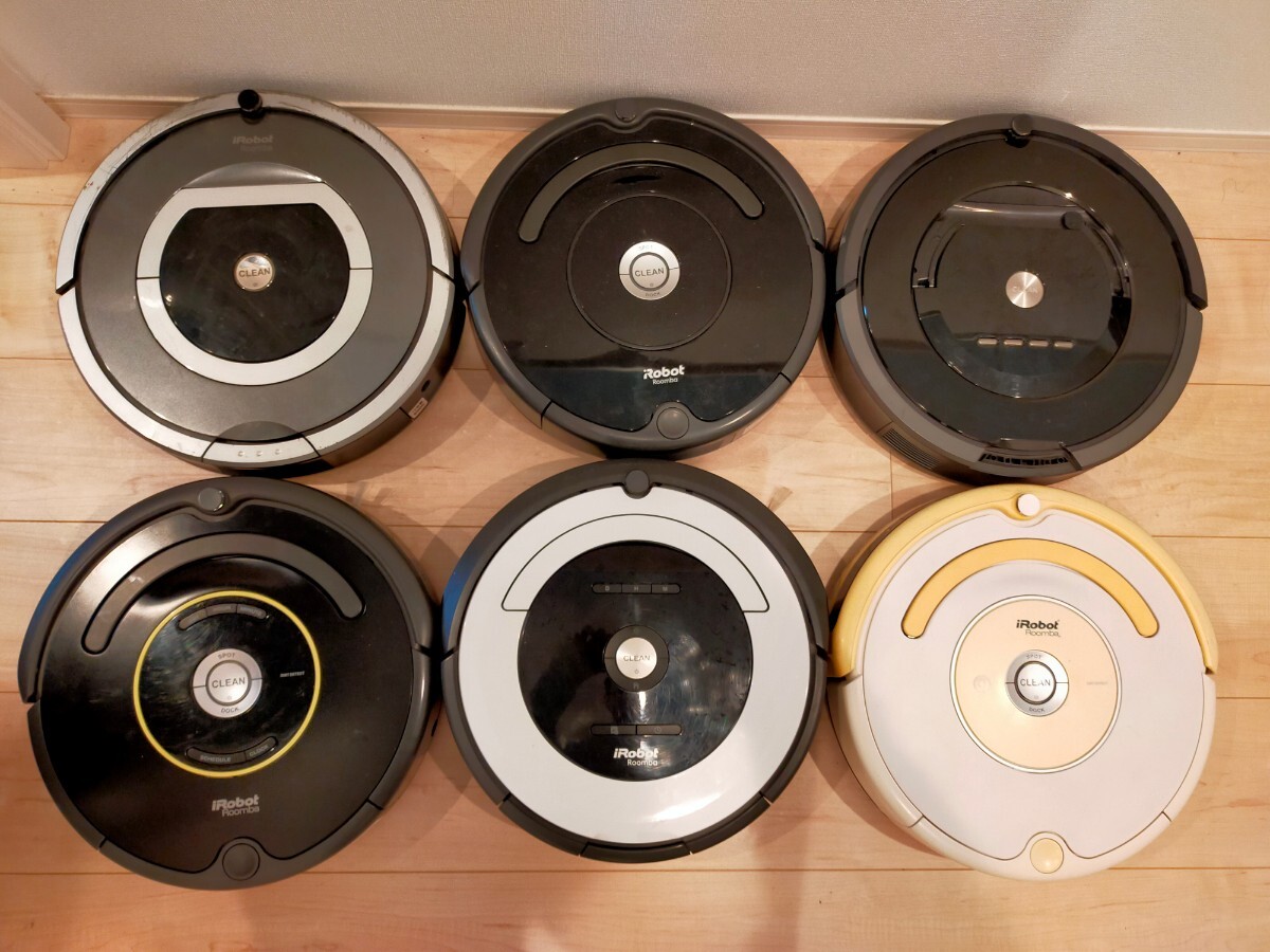 iRobot Roomba robot vacuum cleaner roomba,800,600 series other total 6 pcs summarize Junk 