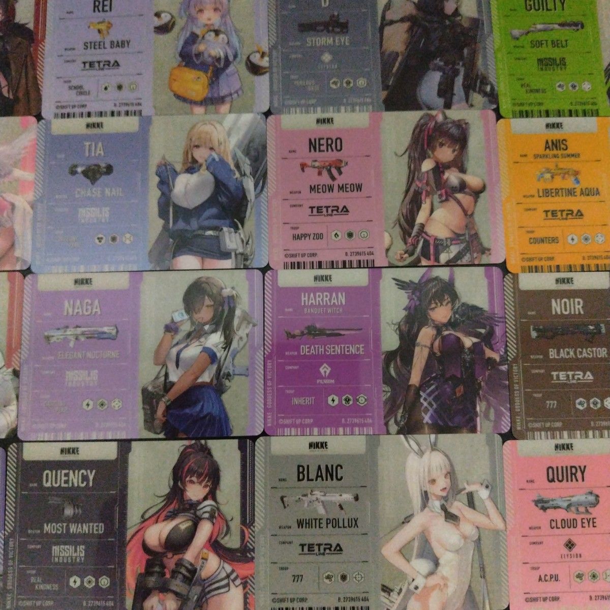 勝利の女神 nikke メタリックパスコレクション2 フルコンプ 全24 勝利の女神 nikke メタリックパスコレクション2 フルコンプ 全24