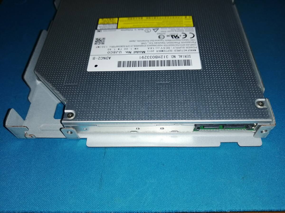 Panasonic UJ8C0 DVD装置 スーパーマルチ_画像2