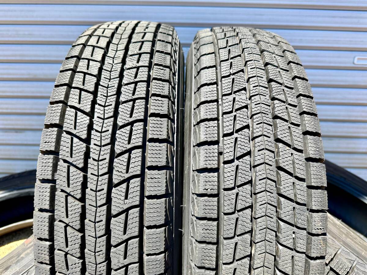 DUNLOP WINTER MAXX SJ8 175/80R15 2020年製スタッドレス 4本 テリオスキッド パジェロミニ_画像2