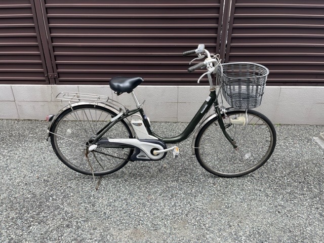  used electric bike Panasonic made 26 -inch with charger . front and rear tire excellent 100% assembly shipping 