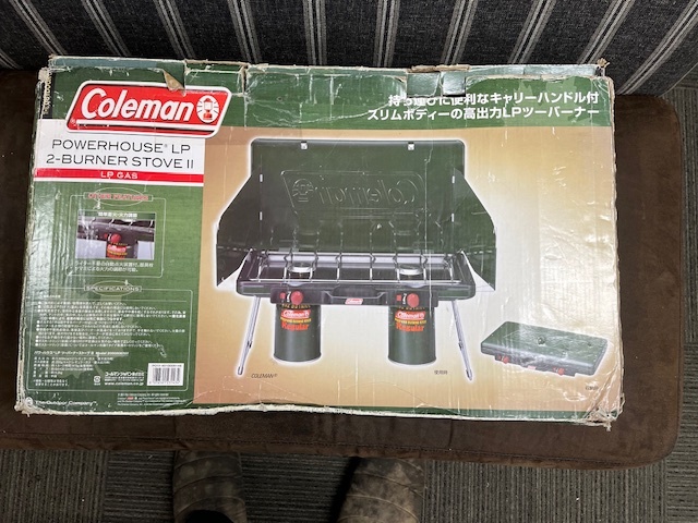 コールマン　Coleman パワーハウス LP ツーバーナーストーブⅡ キャンプ　BBQ バーベキュー　_画像7