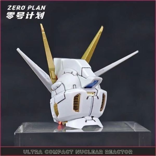 新品【ZERO PLAN】1/100 MG MGEX ストライクフリーダム 改造用 ヘッド 頭部 通常配色VER. 未組立プラモデル