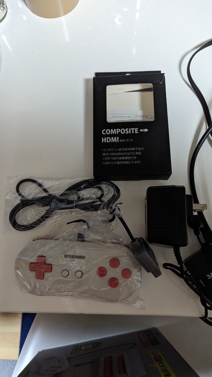 RETRO COMBO RED レトロ コンボ FC/SFC用互換機 他 Nintendo スーパーファミコン ファミコン 任天堂