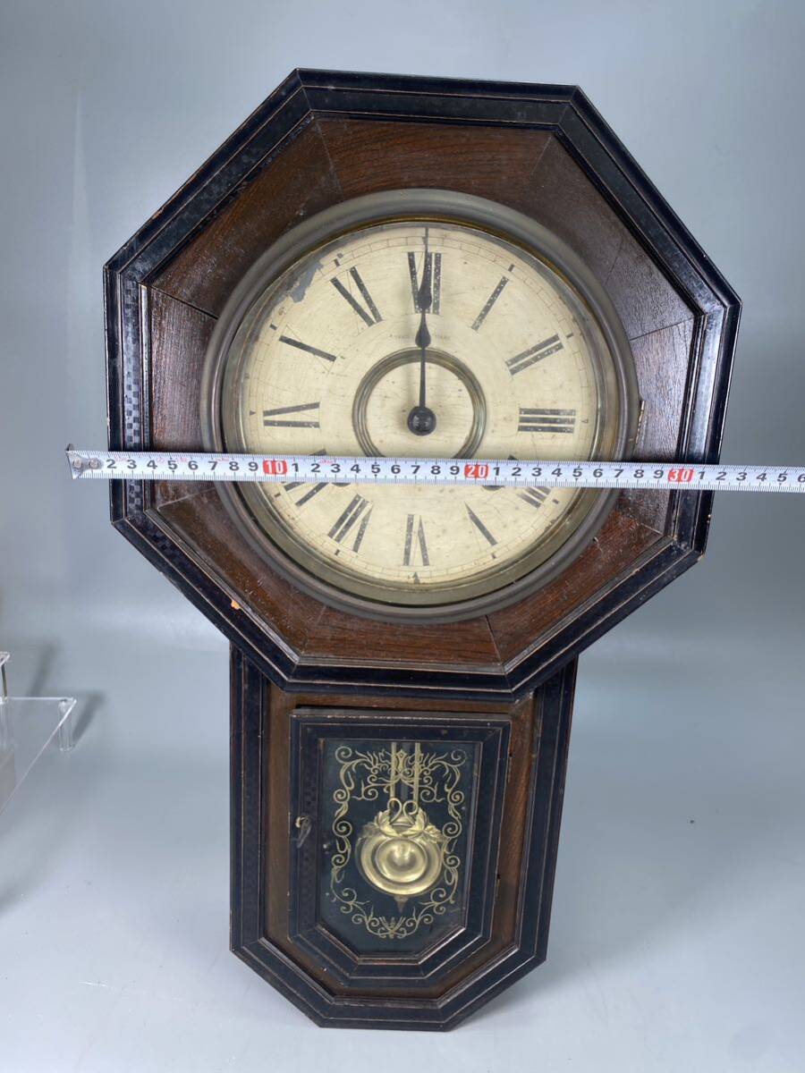 R0218 TRADE MARK 古時計 掛時計 柱時計 の画像9