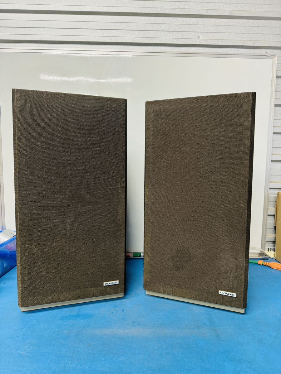 希少品 昭和レトロ pioneerパイオニア スピーカー ペア CS-F300 希少品 昭和レトロ pioneerパイオニア スピーカー ペア CS-F300
