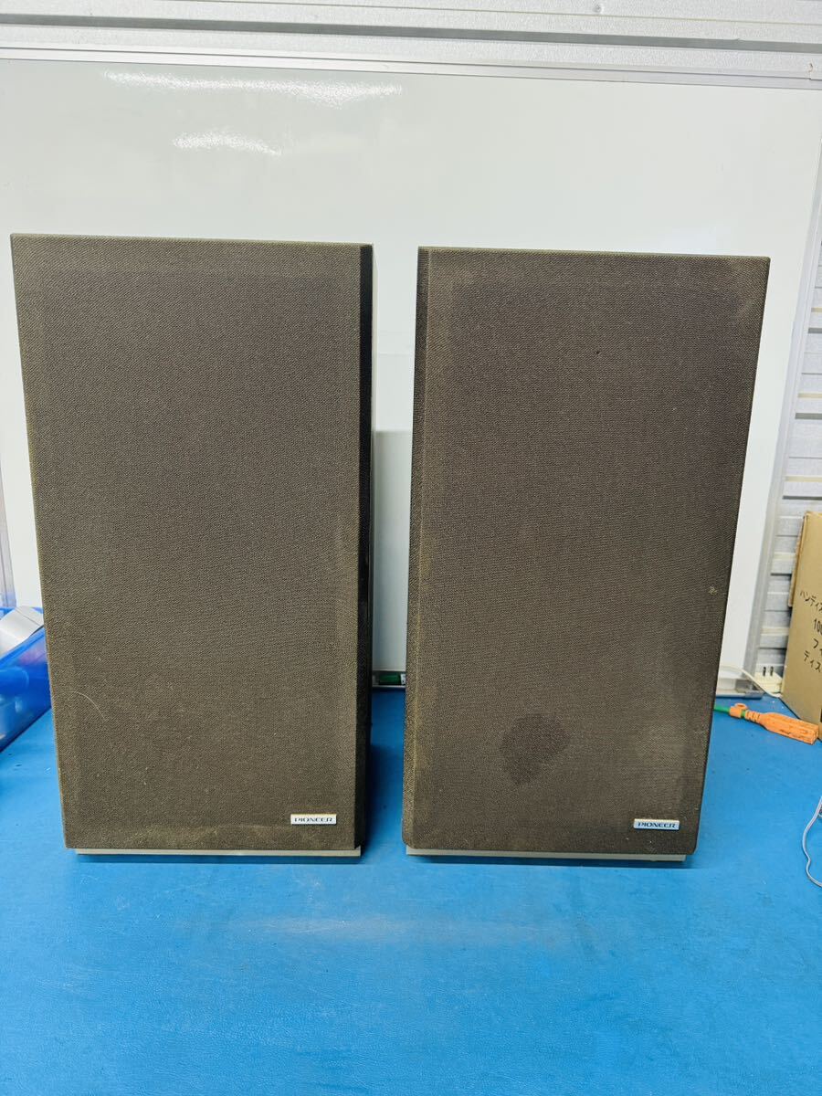 希少品 昭和レトロ pioneerパイオニア スピーカー ペア CS-F300 希少品 昭和レトロ pioneerパイオニア スピーカー ペア CS-F300