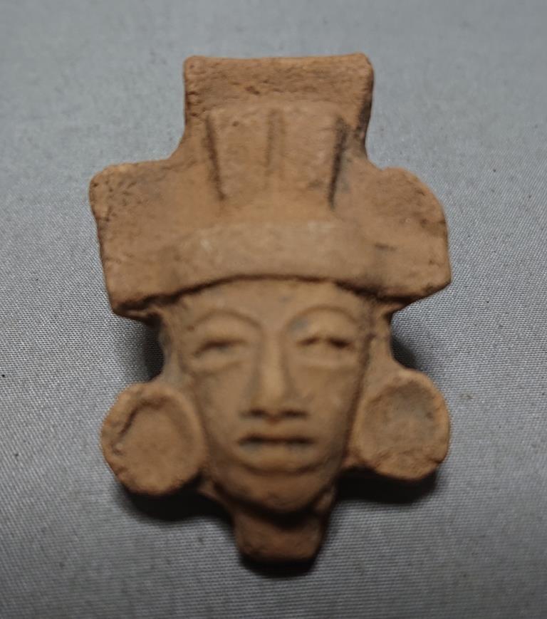 04　コレクター収集品　メキシコ　ユカタン半島出土　土偶　5点_画像2