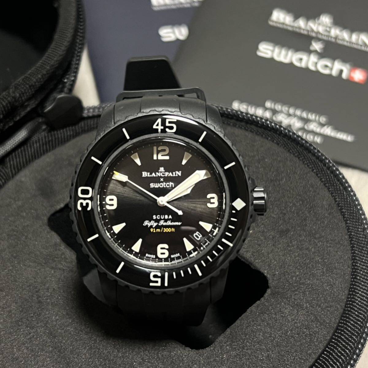 Blancpain x Swatch Ocean of Storms (Bioceramic Scuba Fifty Fathoms / ブランパン スウォッチ フィフティファゾムス)の画像1