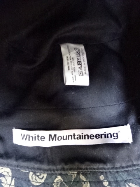 ★0515A White Mountaineering ホワイトマウンテニアリング ボタニカルジャガード バケットハット _画像5