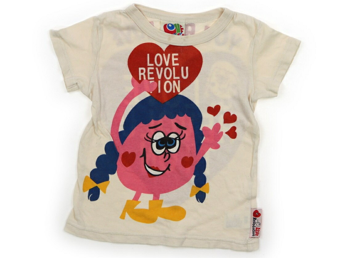 ラブレボリューション LOVEREVOLUTION Tシャツ・カットソー 110サイズ 女の子 子供服 ベビー服 キッズ_画像1