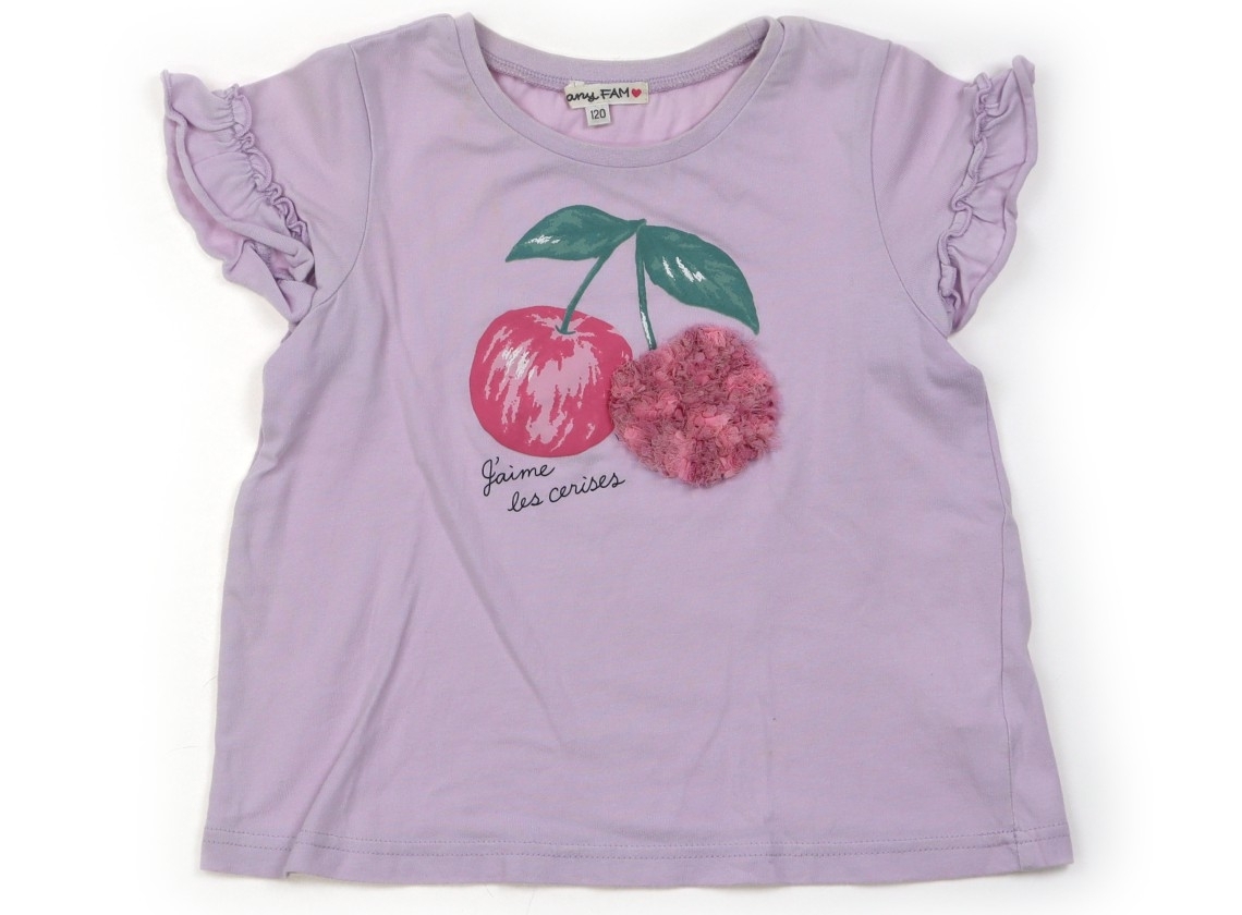 エニィファム anyFAM Tシャツ・カットソー 120サイズ 女の子 子供服 ベビー服 キッズ_画像1