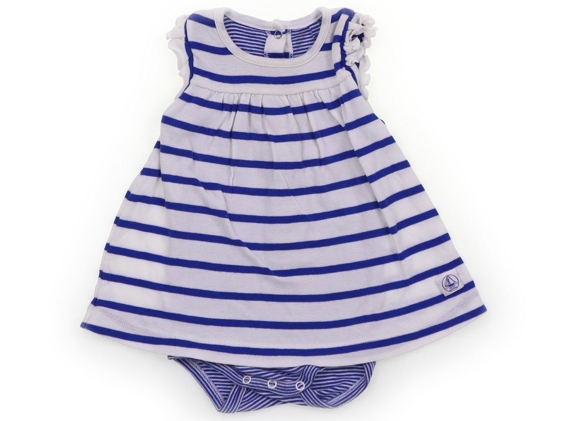 プチバトー PETIT BATEAU ロンパース 60サイズ 女の子 子供服 ベビー服 キッズ_画像1