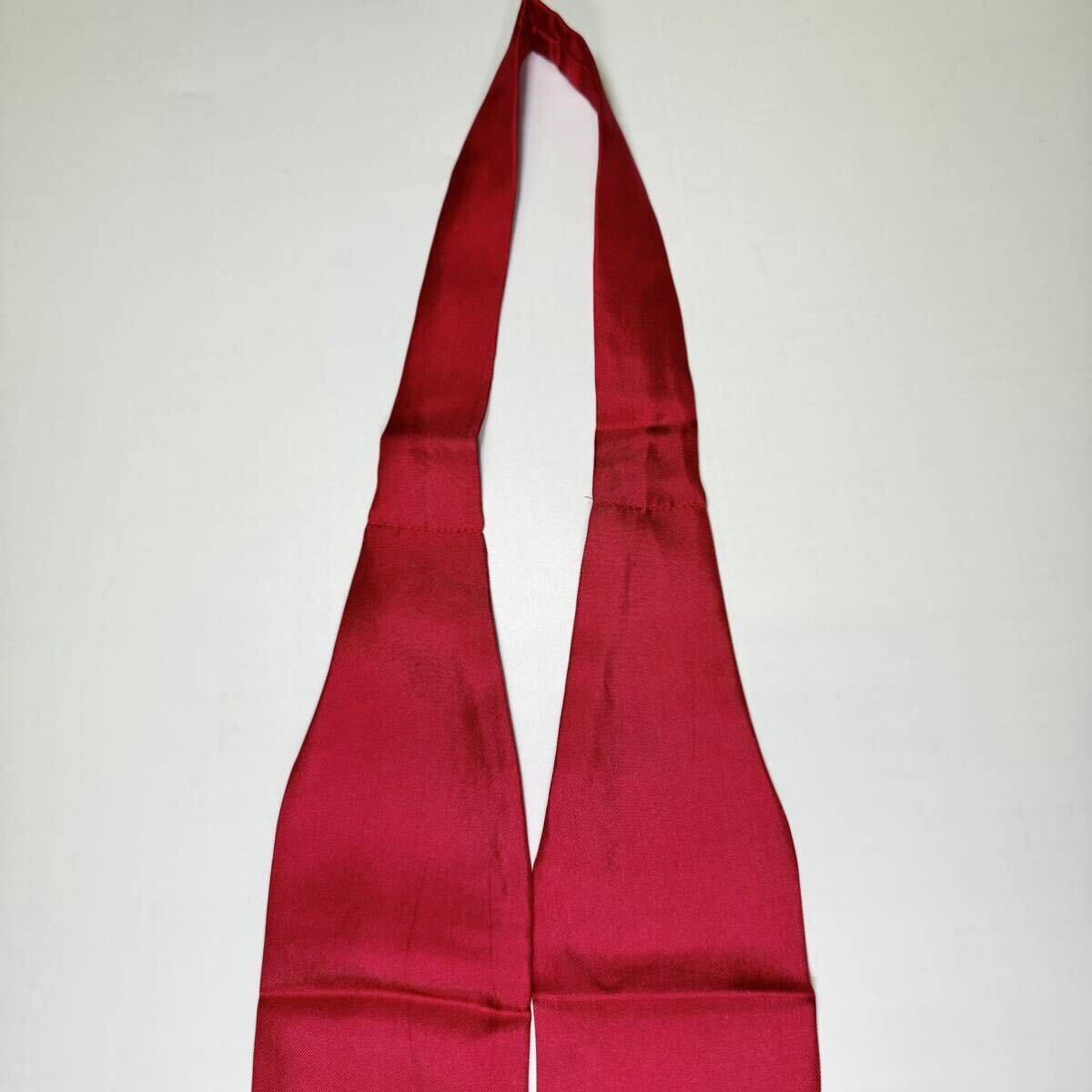 未使用 ANK エアーニッポン CA 夏制服用 スカーフ 赤色 キャビンアテンダント ANA 全日空 関連会社の画像2