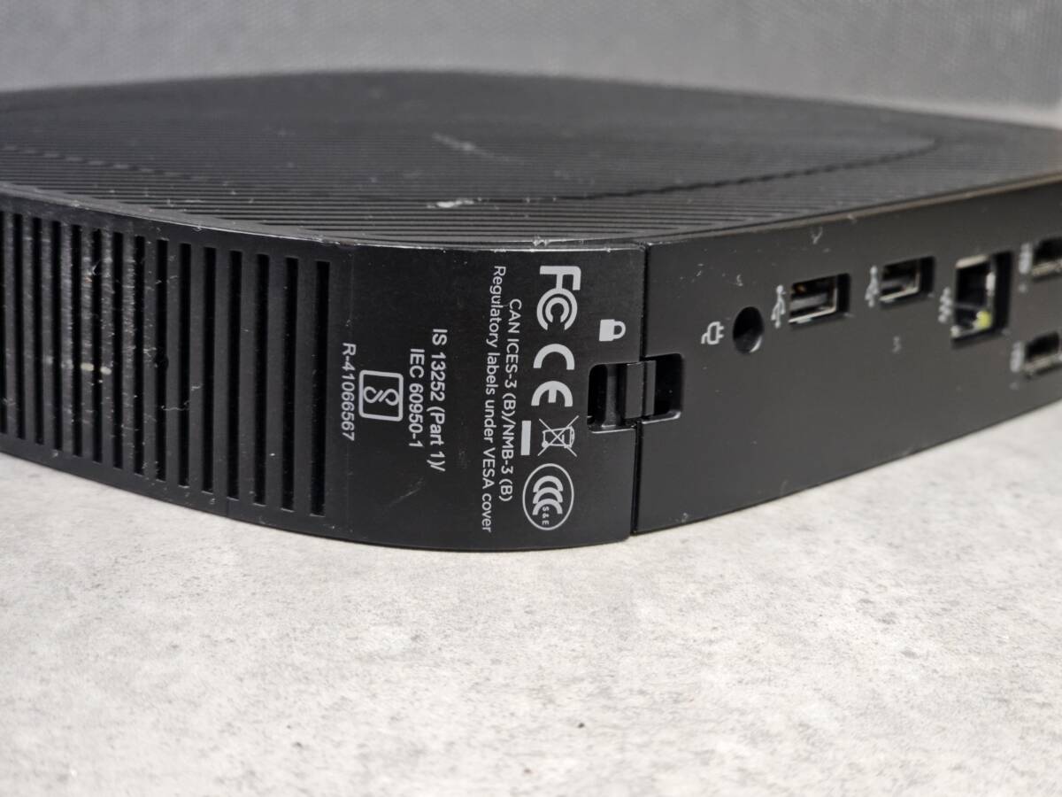 動作確認済★HP t530 Thin Client★AMD GX-215JJ 1.5GHZ★メモリ4GB★SSD 32GB★Windows 10★ WLAN★通電OK、AC欠品★HP101★_画像6