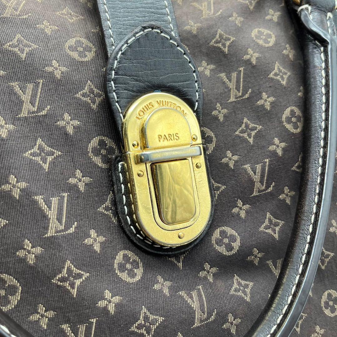 極美品 ルイヴィトン モノグラム イディール エレジー 2way トートバッグ LOUIS VUITTON ショルダーバッグ ハンド ブラウン 茶 レディース_画像7