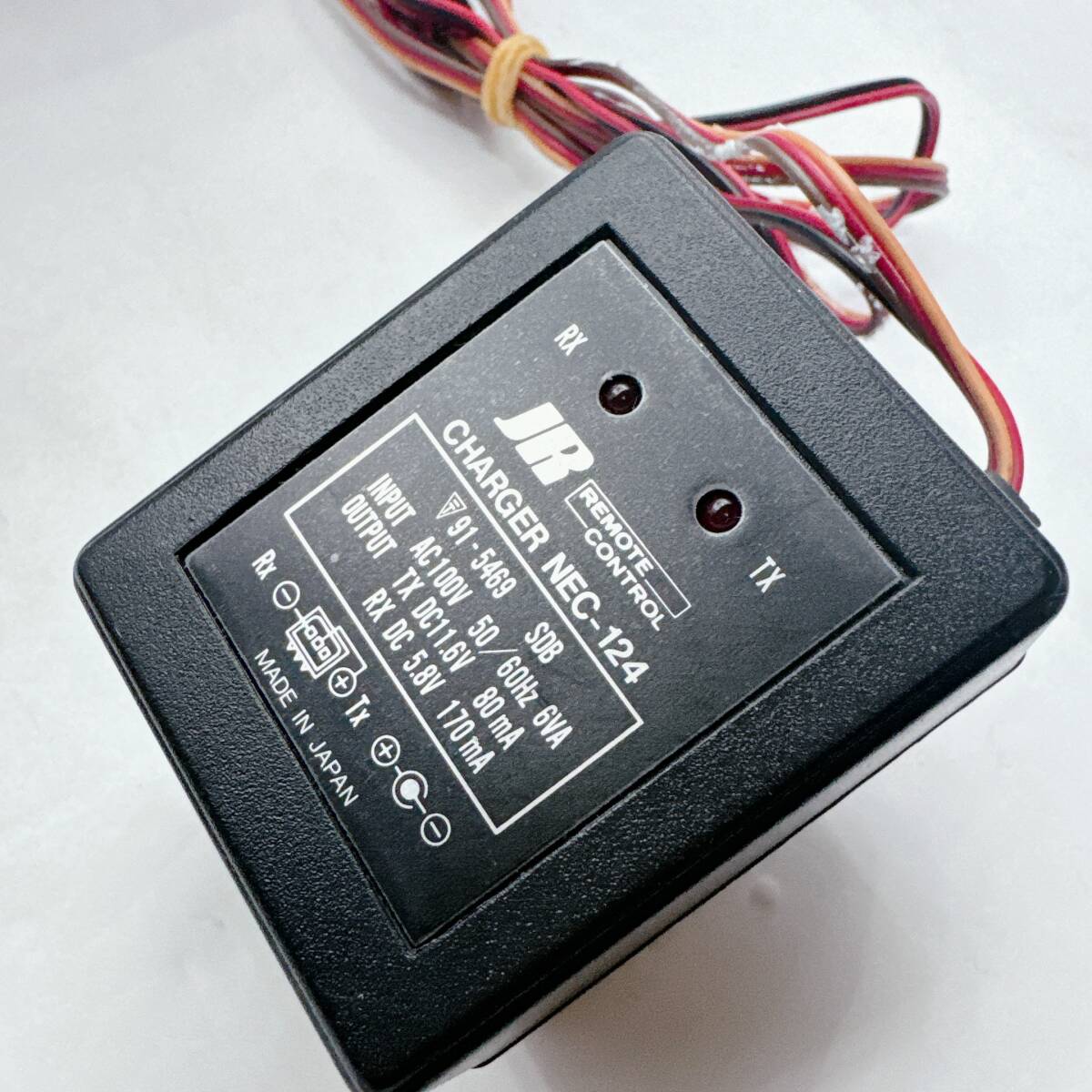 JR PROPO X-3810 power supply has confirmed radio-controller remote control helicopter box equipped present condition 
