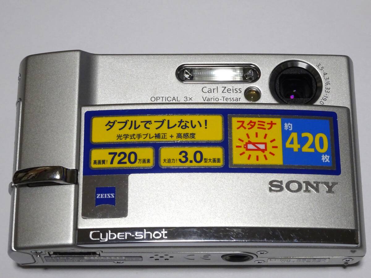 Sony　CyberShot DSC-T30(バッテリー付き)_画像2