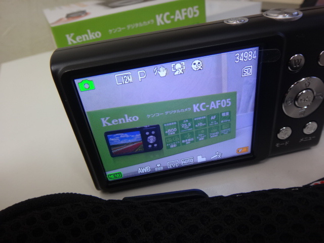 Kenko ケンコー KC-AF05 コンパクトデジタルカメラ　動作確認済み_画像7