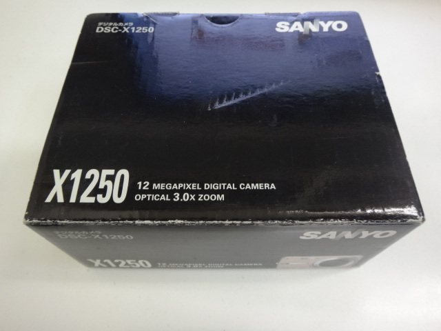 SANYO Sanyo DSC-X1250 digital camera operation problem less 