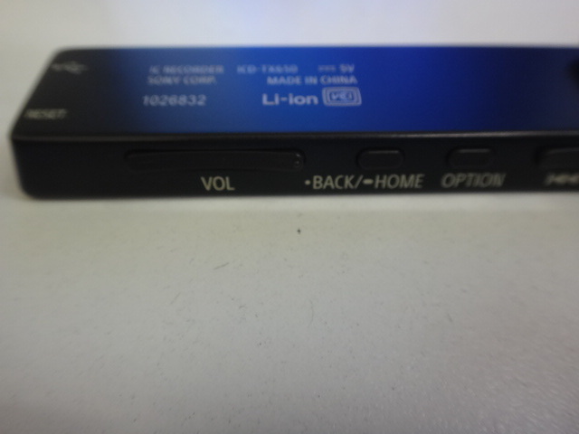 SONY ICD-TX650 16GB ブラック ソニー ステレオICレコーダー_画像5