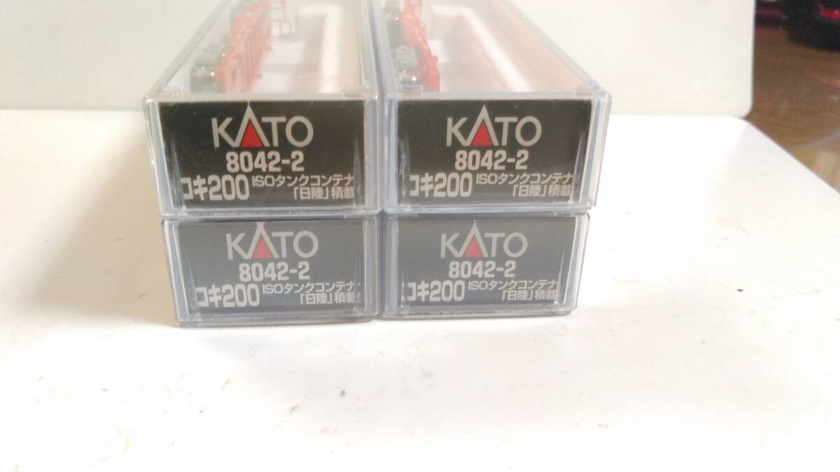 Nゲージ用 KATO コキ200-130×4両セット（コンテナ無し）の画像1
