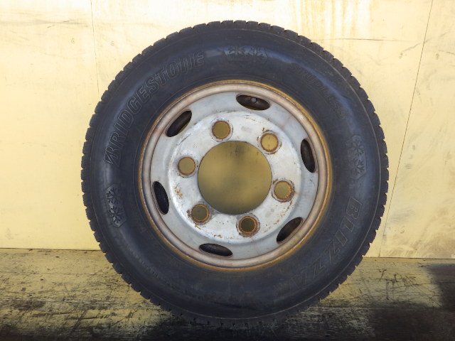r5123-54 * 205/85R16 117/115L studdless tires Bridgestone 2021 made 2-0 Dyna Dutro truck tire 