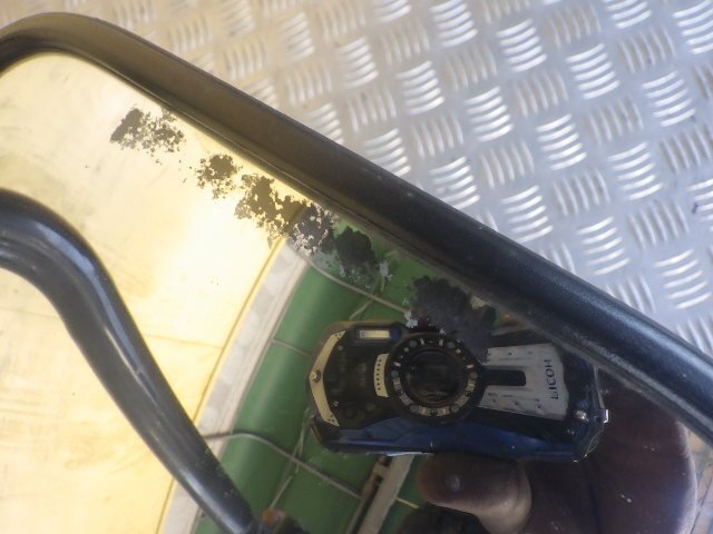 r628-71 * Nissan UDto Lux k on mirror stay left side passenger's seat side H24 year QKG-GK6XAB 3-15 tractor 