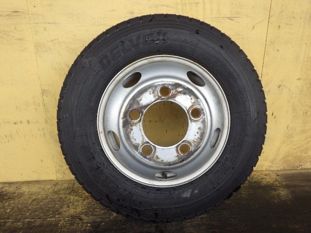 r651-88 ★ 中古 タイヤ 205/75R16 113/111N トーヨー トラック タイヤ ホイール いすゞ エルフ 2-0_画像5