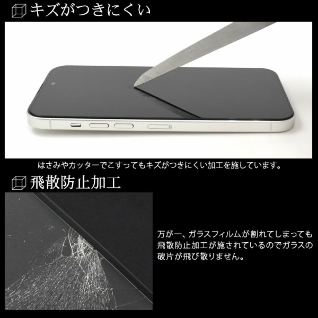 液晶画面をガード！反射防止のマット仕様！ iPhone 15 Pro Max用液晶保護マットガラスフィルム